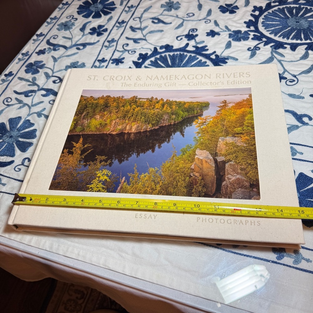 MN Picture Book ST. CROIX & NAMEKAGON RIVERS 2018 Limited Signed Craig Blacklock - Picture 11 of 12